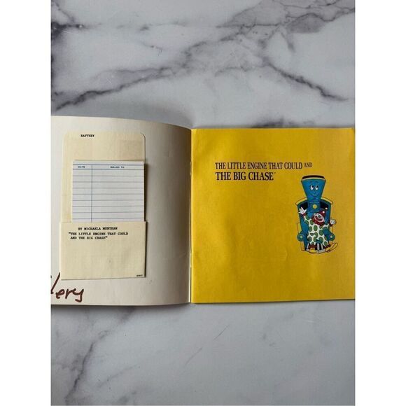 The little engine that could the big chase vintage 1988 train children’s fiction - Picture 2 of 5